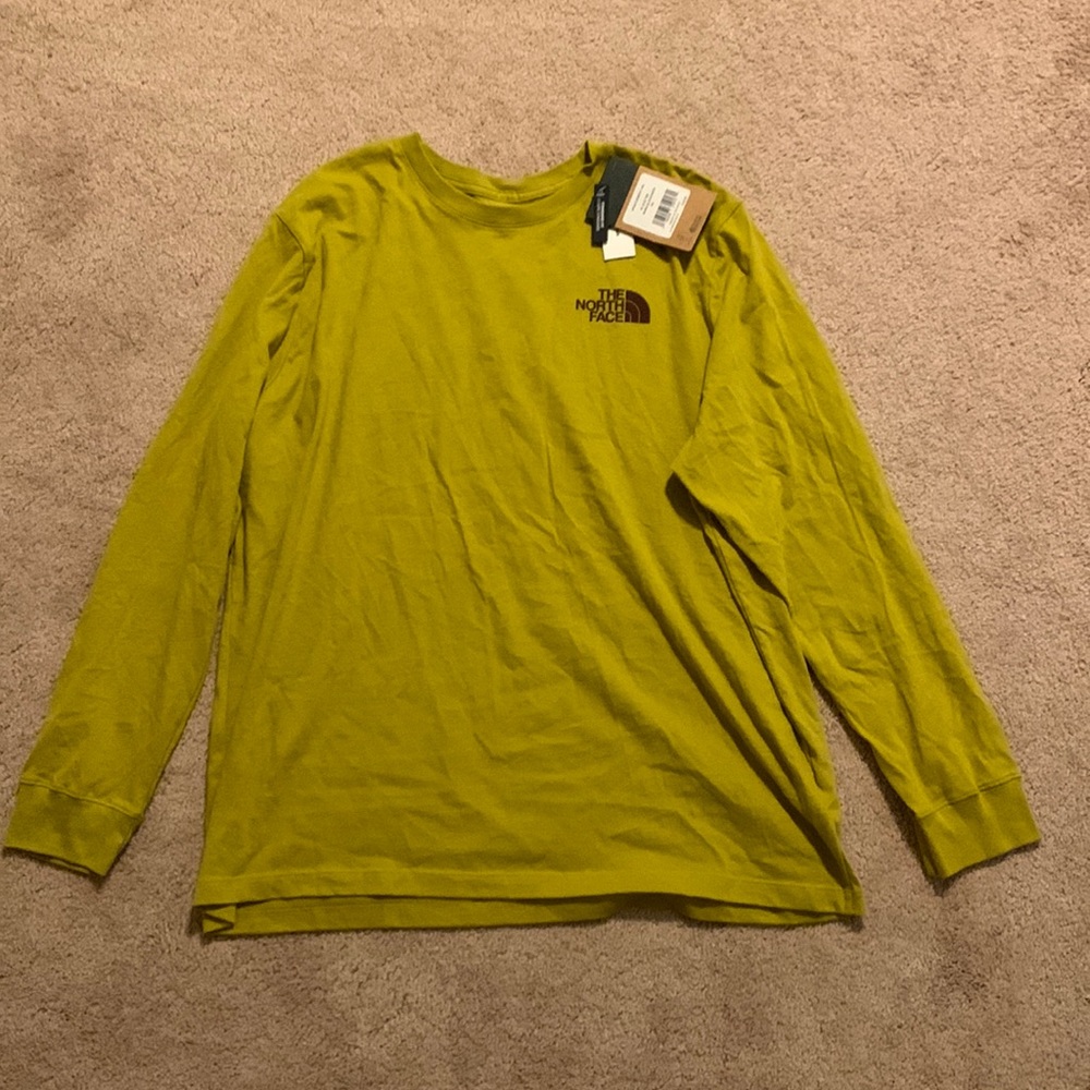 NWT NorthFace long sleeve shirt with floral design